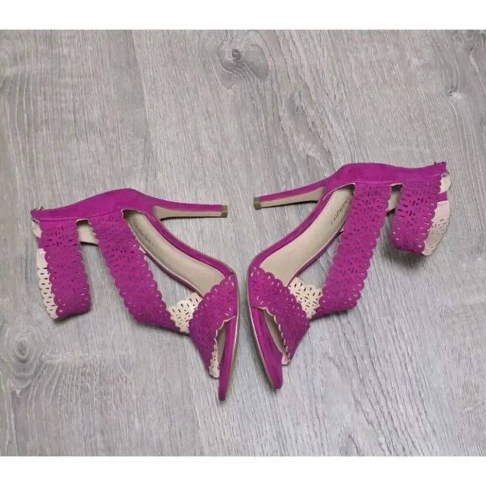 Limelight Edith Women's Fushia High Heels Size 8.5‎ - Picture 4 of 11
